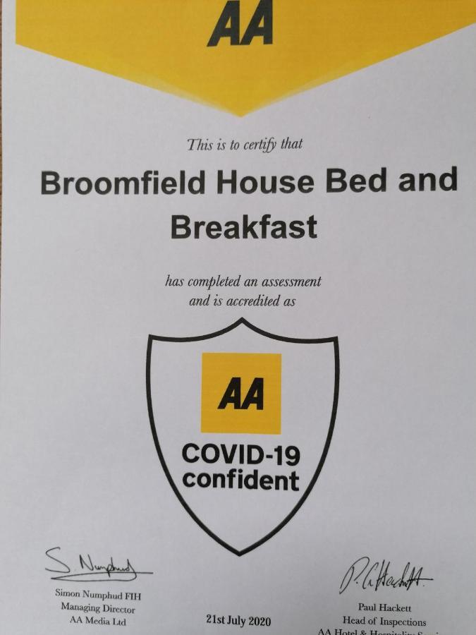 Broomfield House Bed And Breakfast Earlston Exterior foto