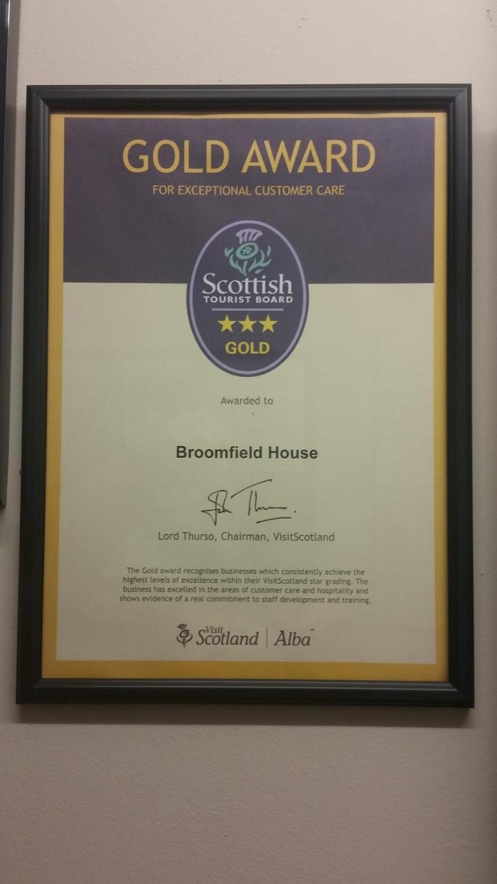 Broomfield House Bed And Breakfast Earlston Exterior foto